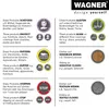 WAGNER PTFE Gleiter 16tlg. - Ø 20 x 1,5 mm, selbstklebend, Produktbild-Vorschau 6