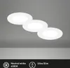 Set di 3 faretti da incasso LED 230V LED faretti da incasso Anteprima dell’immagine prodotto 2