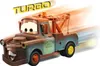 A toy tow truck, Mater from the movie Cars, is shown with motion blur to indicate speed. Anteprima dell’immagine prodotto