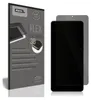 A product packaging for a screen protector is shown next to a smartphone with the screen protector applied. Produktbild-Vorschau