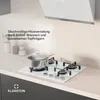 Klarstein Illuminosa 4 Gaskochfeld - 4 Sabaf-Brenner, 4 kW Produktbild-Vorschau 4