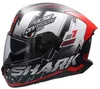Prilba Shark Skwal 2.2 Noxxys, čierna matná/červená, XS Náhľad obrázku produktu 2