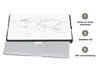 MuchoWow® Laptop Hülle 13 Zoll Weltkarte - Einfach - Produktbild-Vorschau 4
