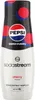 A bottle of Sodastream Pepsi Max Cherry flavour concentrate. Produktbild-Vorschau
