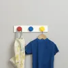 Appendiabiti da parete - rosso, blu, giallo Anteprima dell’immagine prodotto 7