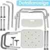 SWANEW Duschhocker Duschhocker & -sitze Duschstuhl Produktbild-Vorschau 7