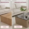 HOOZ Glasplatte – Tischplatte aus ESG-Sicherheitsglas 6 mm Produktbild-Vorschau 5