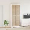 vidaXL Dvere na skriňu 2 ks prírodné 201 x 2,1 x 39,5 cm Náhľad obrázku produktu 2