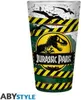 Jurassic Park Large Glass 400ml -Danger High Voltage Produktbild-Vorschau 2
