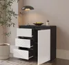 MIKEL - Cassettiera / credenza con 3 cassetti e 1 anta - Anteprima dell’immagine prodotto 3