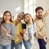 Forever Microfono Bluetooth con altoparlante BMS-500 rosa Anteprima dell’immagine prodotto 3