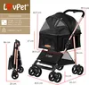 LOVPET® Hundewagen 2in1 Hundebuggy Hundebox Transporttasche Produktbild-Vorschau 7