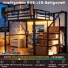 Hoogslaper 140 x 200 cm met bureau van 2 meter, Productafbeelding-voorbeeld 4