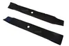 2 lame da 54 CM per trattorini JOHN DEERE AM141033 AM137328 Anteprima dell’immagine prodotto 1