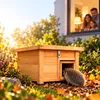 Relaxdays: Casita para erizos con base, entrada Vista previa de la imagen del producto 3