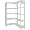 Eckregal FALKE Stecksystem | HxBxT 200x88x30cm | 5 Ebenen | Produktbild-Vorschau 2