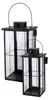 2pcs Métal XXL Lanterne Set Noir Lanterne de jardin Voir les images du produit 3