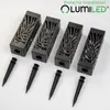 LUMILED 4er Set Solarleuchte für Außen 29cm LED Garten Produktbild-Vorschau 9