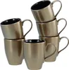 CreaTable, 24332, Golden Days Schwarz, Kaffeebecher 6-tlg, Produktbild-Vorschau 1