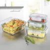 GOURMETmaxx contenitori in vetro per alimenti click-it set Anteprima dell’immagine prodotto 2