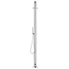 vidaXL Doccia da giardino con piatto grigio 230 cm in Anteprima dell’immagine prodotto 5