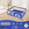 UISEBRT Baby Laufgitter 150 x 180 cm, Rutschfester Produktbild-Vorschau 2