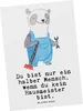 Mr. & Mrs. Panda Postkarte Hausmeister Herz - Weiß - Produktbild-Vorschau 1