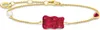 Thomas Sabo A2151-430-10-L19V Vergoldetes Goldbären Armband Produktbild-Vorschau 1