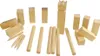 Kubb Spiel großHolz Outdoor Spiel für Kinder und Erwachsene Produktbild-Vorschau 2