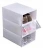 10er Set Schuhboxen mit Klappdeckel – Stapelbare Produktbild-Vorschau 4