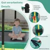 COSTWAY Trampolin rechteckig, 3 in 1 Kindertrampolin mit Produktbild-Vorschau 8