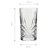 ECHTWERK Longdrink Gläser Set 6-teilig, 350 ml - Highball Produktbild-Vorschau 3
