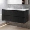 120 cm Badmöbel-Set Unterschrank mit dünn Keramik Produktbild-Vorschau 1