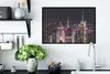 MuchoWow® MuchoWow® Gerahmtes Poster New York - Beleuchtung Produktbild-Vorschau 3