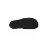The image shows the bottom view of a black slide sandal. Anteprima dell’immagine prodotto
