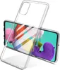 A clear phone case is shown over a smartphone. Voir les images du produit
