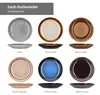 Earth zestaw 6 talerzyków do ciasta 6 osób 6 kolorów talerz Podgląd zdjęcia produktu 2