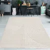 Moderner Teppich mit Bogen Muster Größe - 140 x 200 cm Produktbild-Vorschau 1