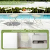 Set da balcone FCH 3 pezzi Tavolo rotondo con 2 sedie, set Anteprima dell’immagine prodotto 10