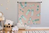 MuchoWow® Wandteppich Wandbehang Sommer - Hausschuhe - Produktbild-Vorschau 3