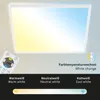 BRILONER SLIM LED Panel, Fernbedienung, Dimmbar, CCT Produktbild-Vorschau 9