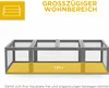 PawHut Hasenstall Kaninchenstall aus Tannenholz Winterfest Produktbild-Vorschau 4