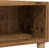 vidaXL Couchtisch Altholz-Optik 60x60x30 cm Holzwerkstoff Produktbild-Vorschau 7