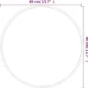 vidaXL Nástěnné zrcadlo Silver Ø 40 cm Round Náhled obrázku produktu 5