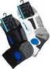 Uni Quarter Lauf- & Funktionssocken, 2 Paar  - Schwarz-Blau Produktbild-Vorschau 2