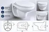 WC Komplettset Spülrandlos Sitz Soft Close Vorwandelement Produktbild-Vorschau 2