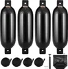 VEVOR Fender-Set 4 Aufblasbare Fenders 13,97 x 50,8 cm Produktbild-Vorschau 1