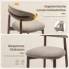 COLAMY 2er-Set Barhocker, moderne Thekenstühle mit Produktbild-Vorschau 9