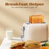Aigostar 800W Toaster, 2 Scheiben, 4 Funktionen Produktbild-Vorschau 4