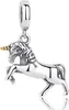PANDACHARMS Einhorn Charm Anhänger, 925er Sterling Silber, Produktbild-Vorschau 1